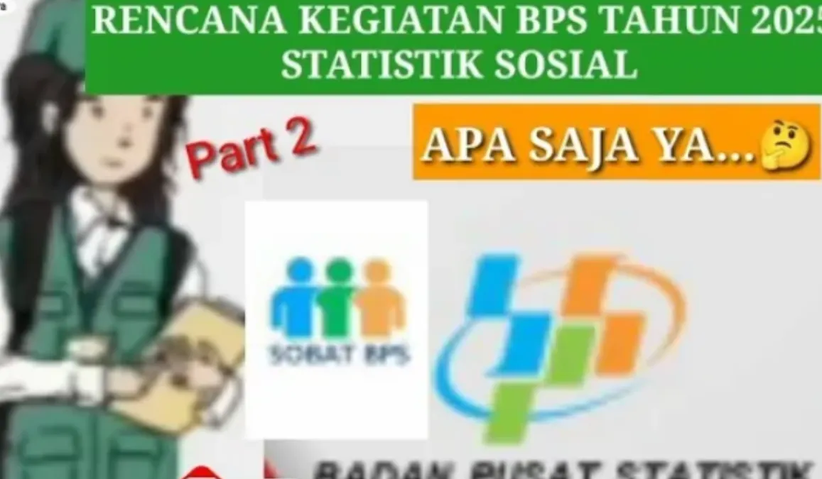 5 Jenis Rencana Kegiatan Pendataan dari Badan Pusat Statistik untuk Tahun 2025