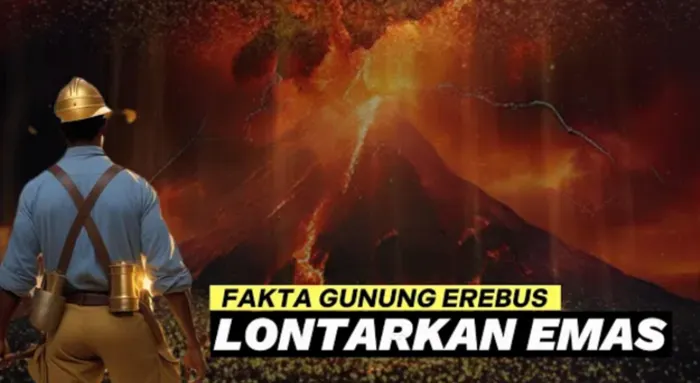Mengeluarkan Emas Senilai Rp96,7 Juta Setiap Hari, Inilah Fakta Unik Tentang Gunung Erebus yang Jarang Diketahui