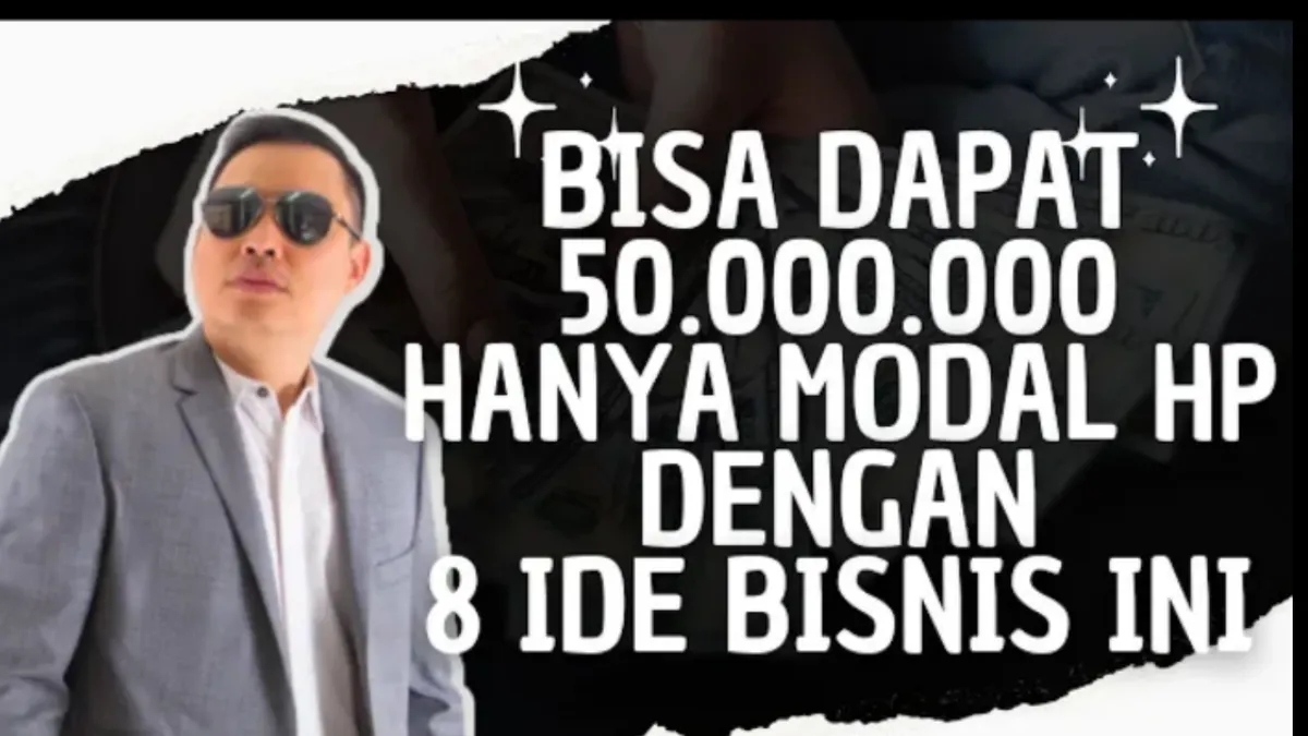 Ide Usaha Penghasil Uang hingga Puluhan Juta Rupiah Dalam Waktu Sebulan