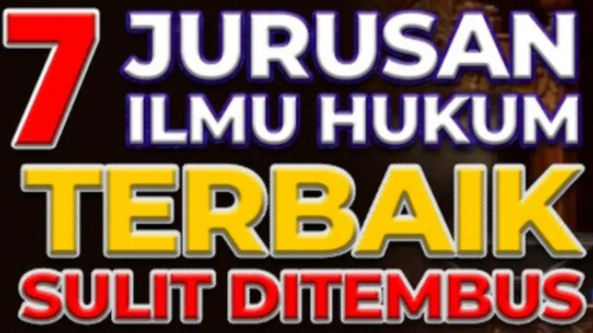 Salah satu jurusan kuliah di perguruan tinggi negeri yang banyak diminati oleh calon mahasiswa adalah Ilmu Hukum atau Fakultas Hukum.