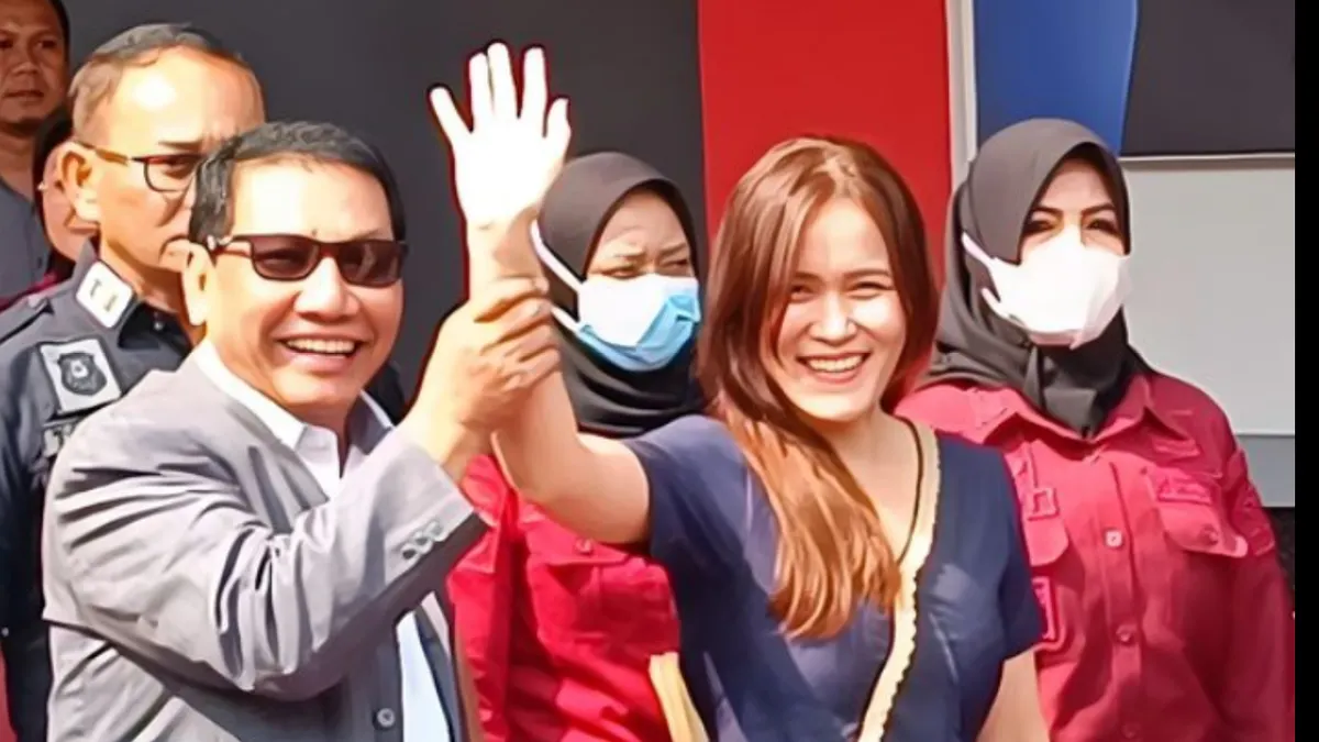 Jessica Wongso ketika bebas bersyarat 