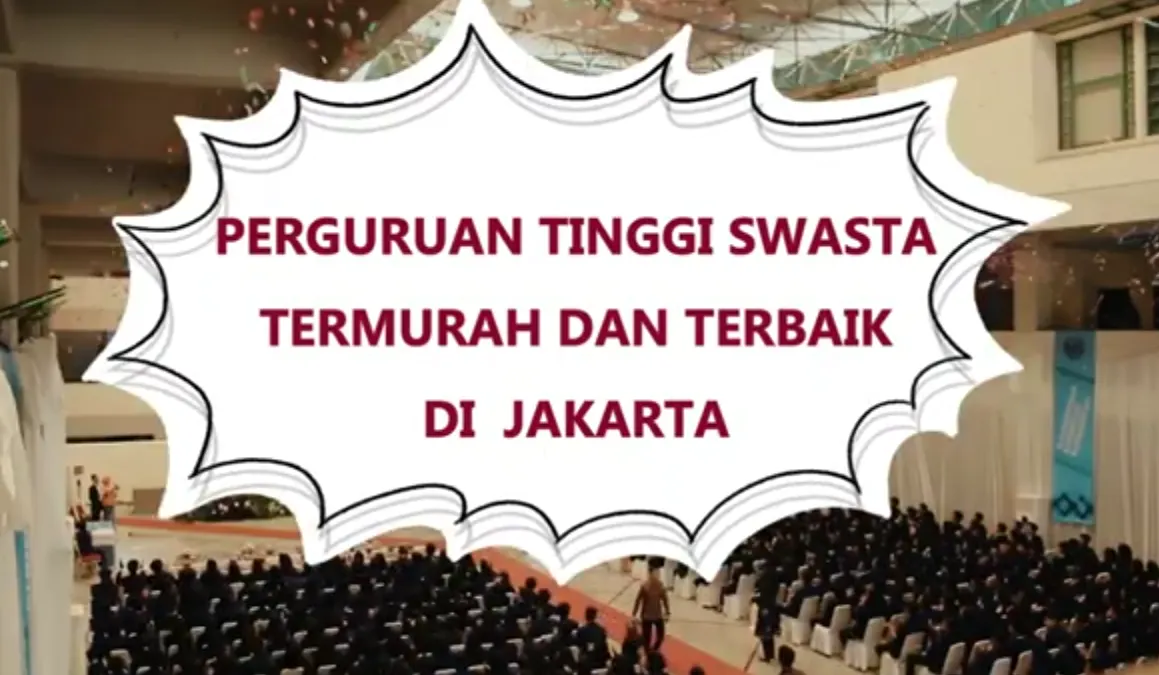 Jakarta memiliki sejumlah perguruan tinggi murah dan berkualitas serta ditopang dengan berbagai pilihan jurusan kuliah.