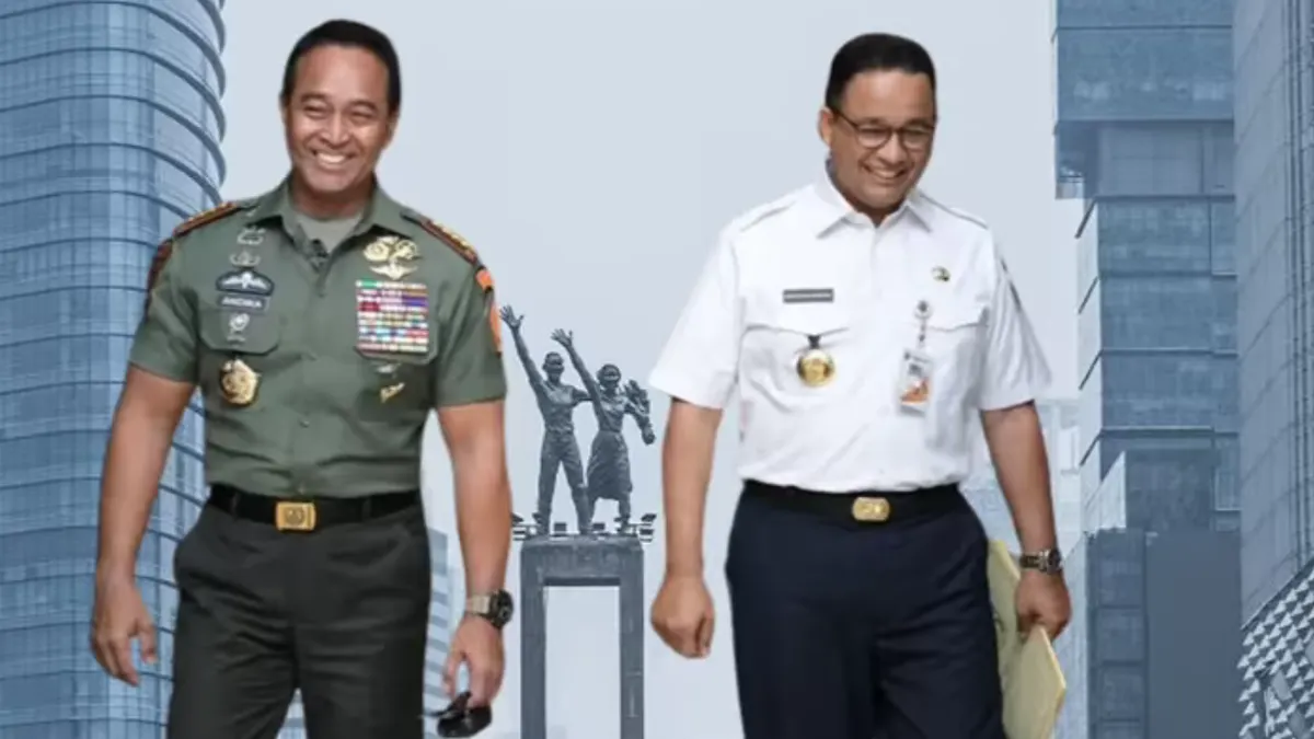 Andika Perkasa dan Anies Baswedan