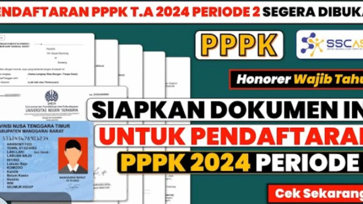 Dukumen wajib PPPK 2024 periode kedua