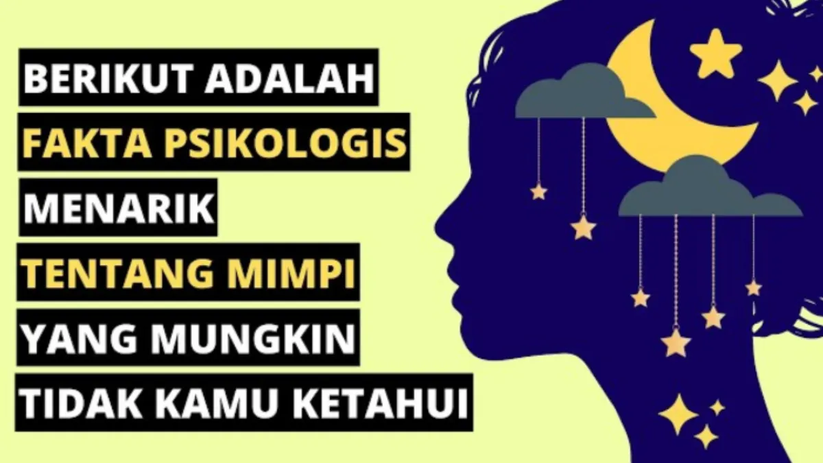 Ilustrasi Fakta Menarik tentang Mimpi