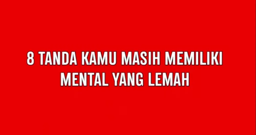 Penyebab mental lemah yang dimiliki seseorang juga turut disebabkan oleh minimnya pengalaman dalam membuat keputusan.