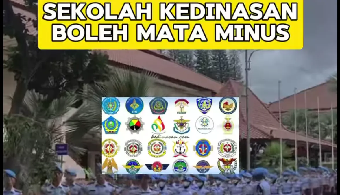 Sejumlah instansi sekolah kedinasan mewajibkan para calon mahasiswanya tidak mengalami kendala mata minus.