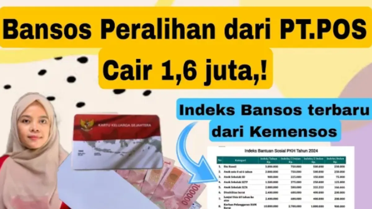 KPM Bansos Peralihan dari PT Pos Indonesia