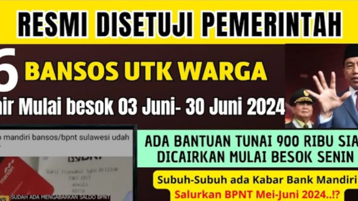 Pemerintah melalui berbagai kementerian pada bulan Juni ini berencana akan kembali menyalurkan sejumlah bantuan sosial reguler bagi para KPM.