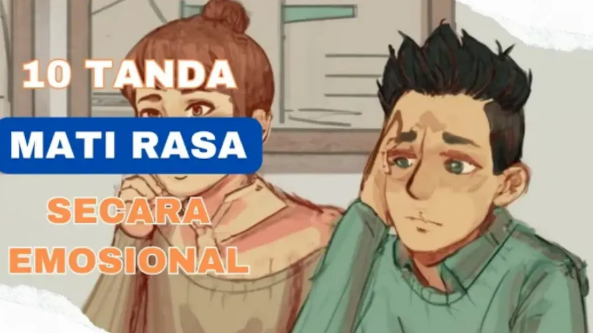 Ilustrasi Mati Rasa Secara Emosional