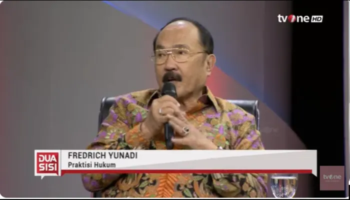 Praktisi Hukum Fredrich Yunadi