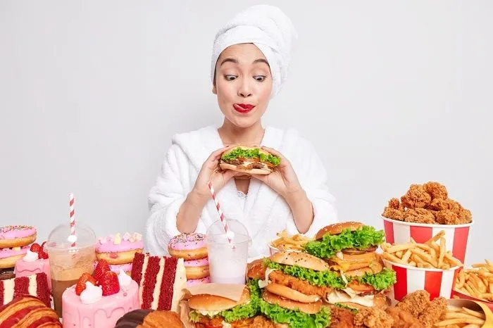 Ilustrasi makan