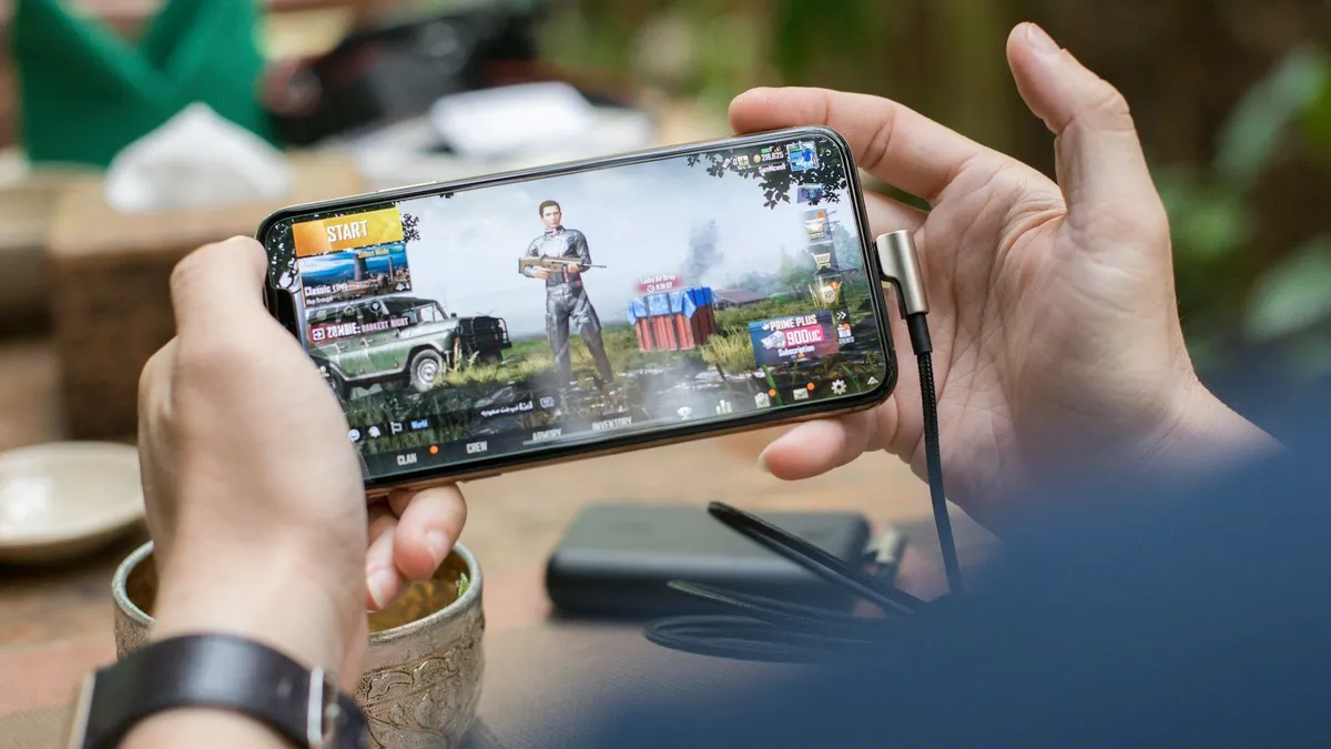 Ilustrasi HP gaming.