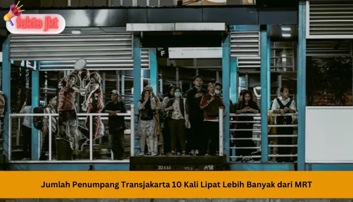 Illustrasi Fakta Jakarta: Membandingkan Jumlah Penumpang MRT vs LRT vs TransJakarta di Bulan Februari