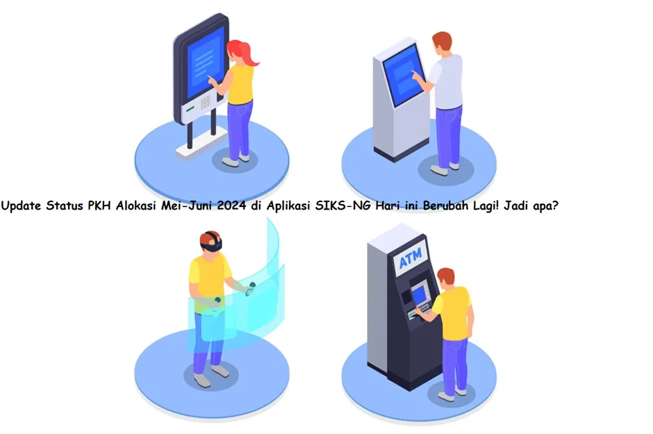 Ilustrasi bantuan sosial atau bansos PKH.