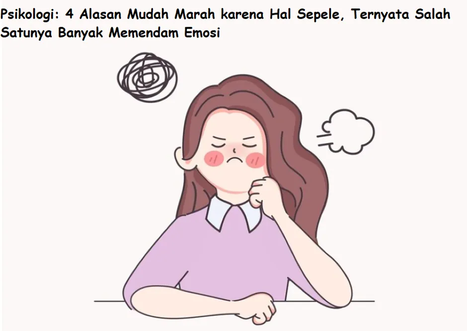 Ilustrasi mudah marah karena hal sepele.