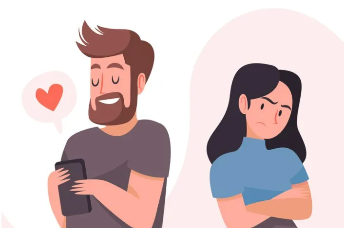 Ilustrasi punya pasangan yang avoidant, terbiasa menghindar