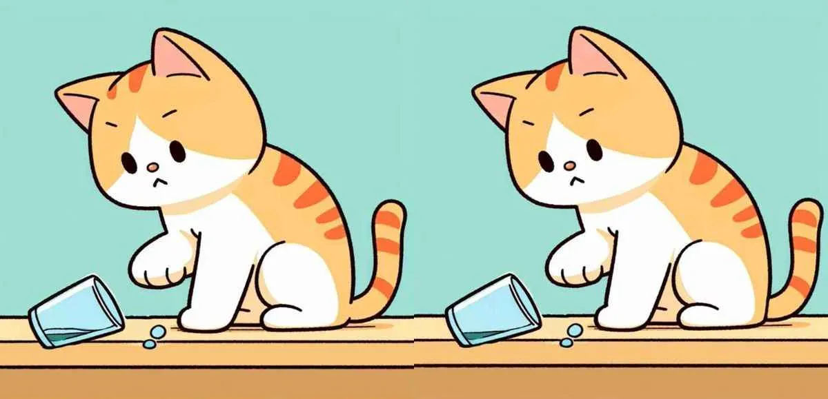 Tes Penglihatan: Temukan 3 Perbedaan Pada Kucing Ini, Ketahui Seberapa Jauh Kemampuan Daya Fokus Kamu