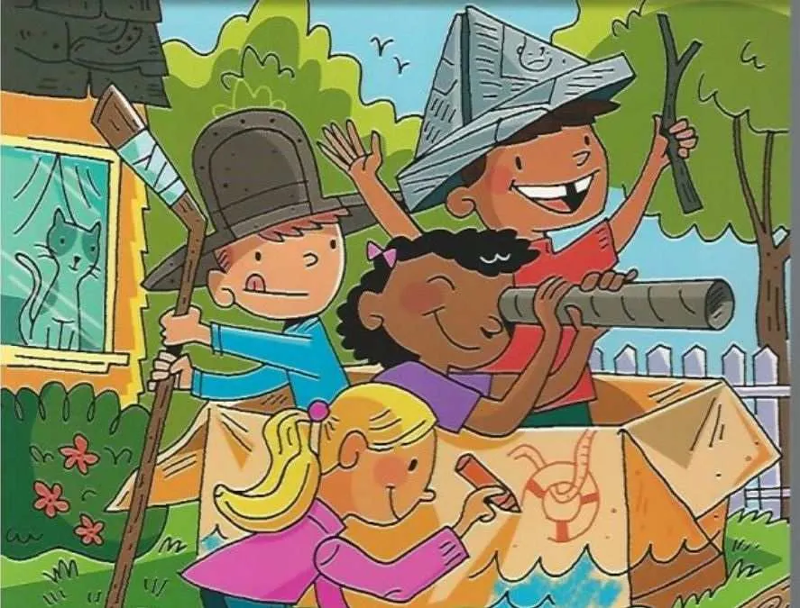 Tes Ilusi Optik: Buktikan Ketajaman Mata dengan Menemukan Sepatu Tersembunyi di Gambar Anak-anak