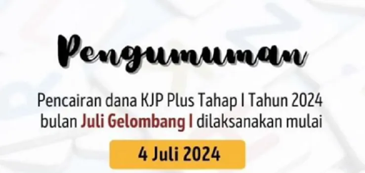 Pencairan dana KJP Plus Tahap I Tahun 2024 Bulan Juli Gelombang Pertama ini berbeda setiap jenjangnya termasuk untuk SMA/MA.