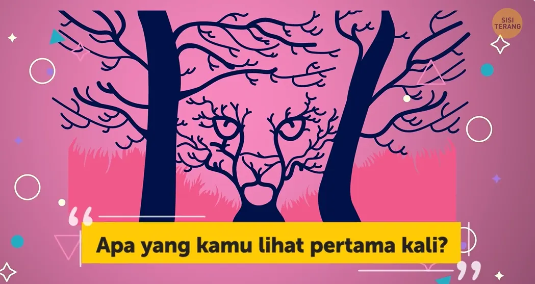 Lihat Harimau atau Pepohonan? Bisa Kamu Tipe Intuisi atau Logika Loh