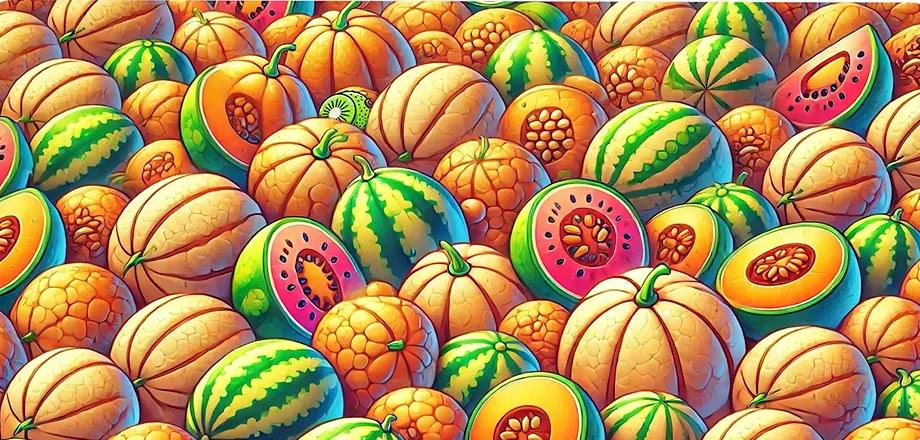 Tes Penglihatan: Uji Kemampuan Analisa Kamu, Coba Temukan Buah Kiwi pada Buah Semangka dan Labu Ini