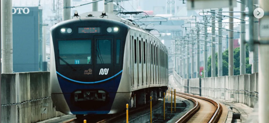 MRT Jakarta diketahui mengalami perkembangan jumlah perjalanan selama setahun ini dari tahun 2023 di bulan Juli hingga 2024.