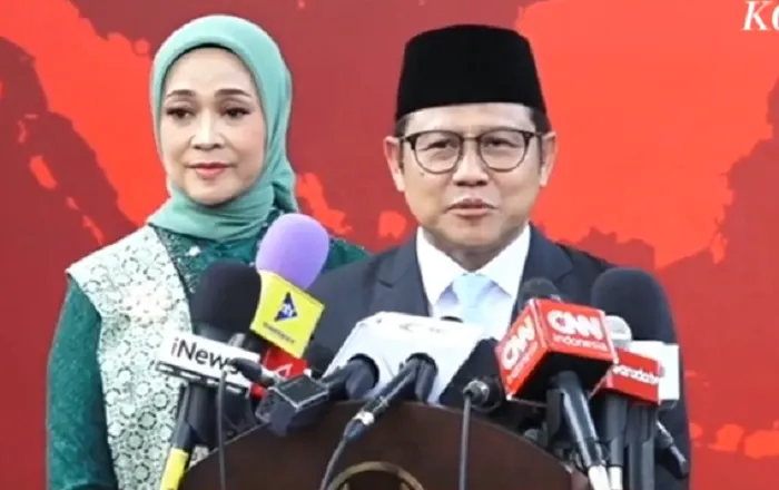 Salah satu menteri yang baru dilantik adalah Muhaimin Iskandar. Sebelumnya dia adalah cawapres Anies Baswedan di Pilpres 2024.