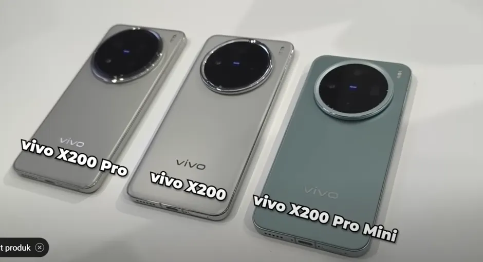 Pada Vivo X200 series ini ada 3 tipe yaitu Vivo X200, X200 Pro, dan X200 Pro Mini. Mana yang paling besar ukuran layarnya?