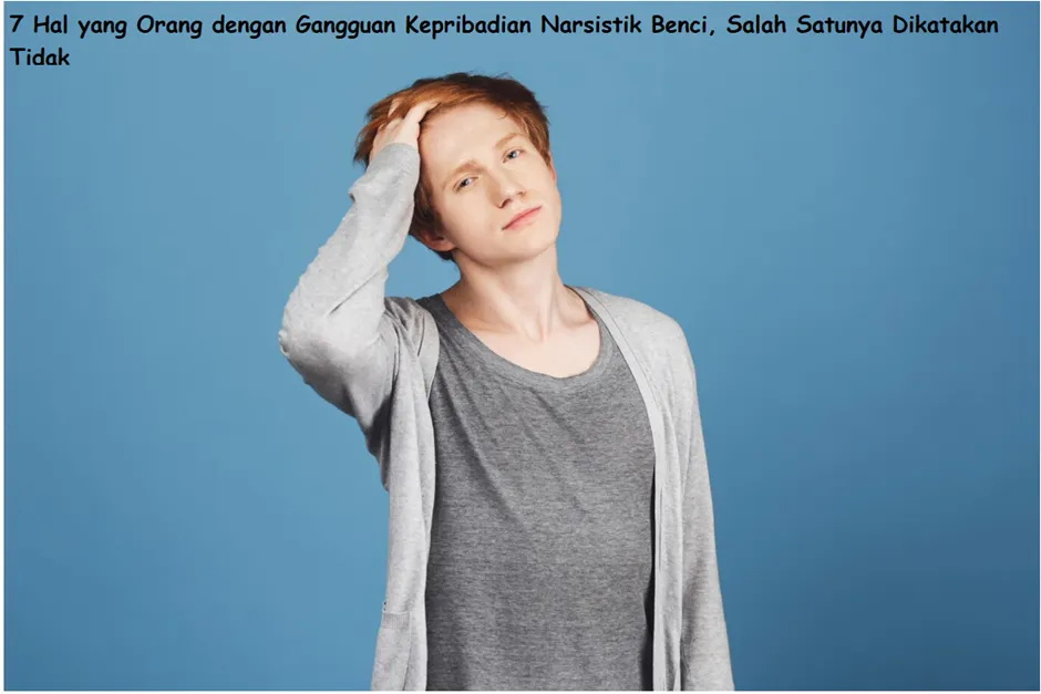 Ilustrasi orang dengan gangguan kepribadian narsistik.