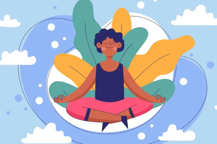 Ilustrasi self healing atau menyembuhkan diri sendiri.