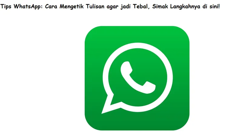 WhatsApp merupakan salah satu aplikasi komunikasi yang digunakan untuk mengirimkan chat dan bisa juga melakukan panggilan.