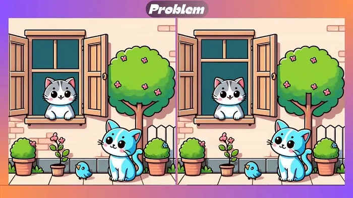 Tes Penglihatan: Coba Temukan 3 Perbedaan pada Dua kucing Ini untuk Mengetahui Seberapa Jeli Mata Kamu