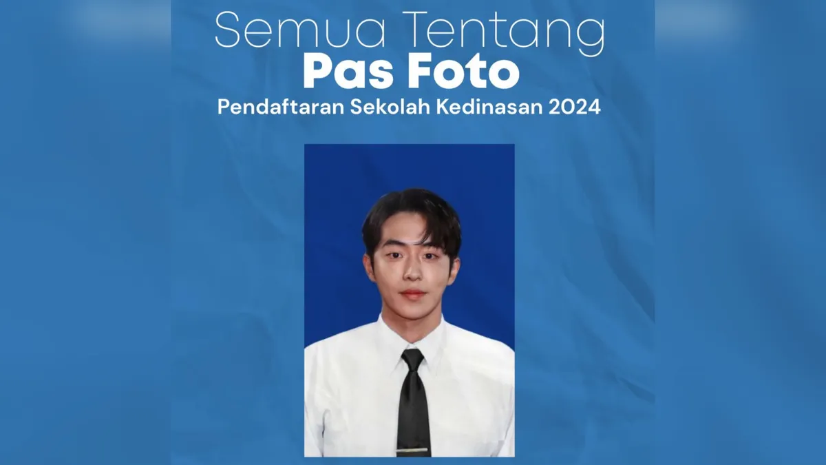 Ilustrasi. Pas Foto Pendaftaran Sekolah Kedinasan Tahun 2024