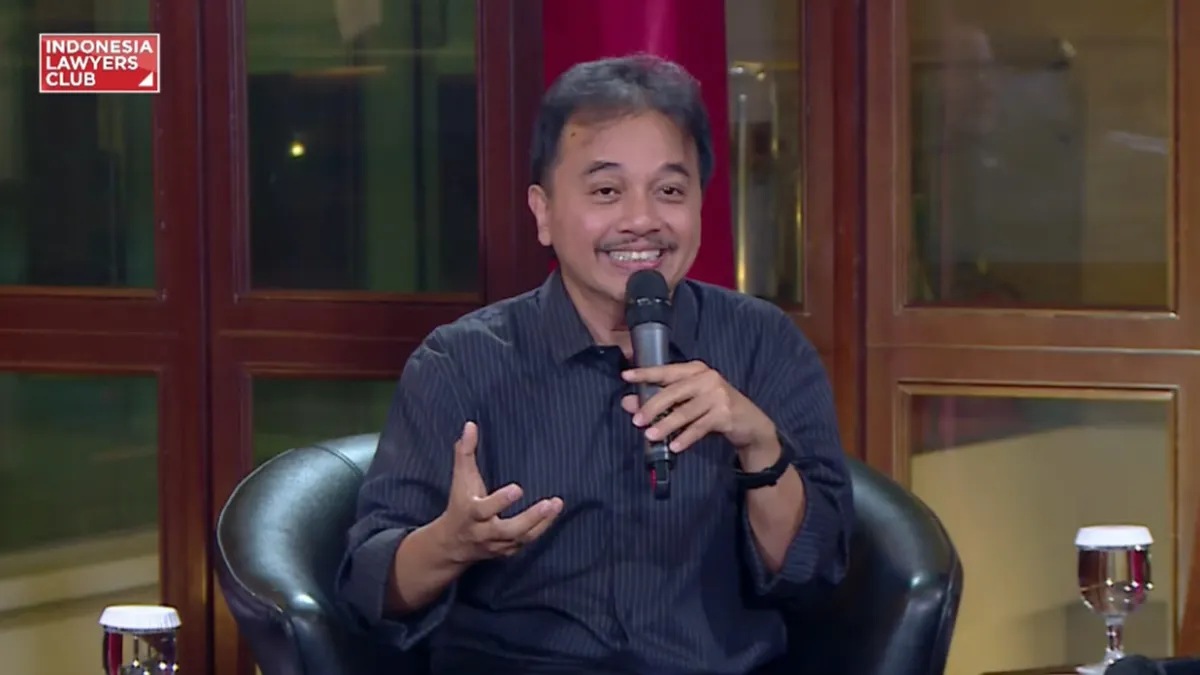Pakar Telematika Roy Suryo yang juga meyakini dugaan bahwa tersebut akun Kaskus Fufufafa tersebut adalah milik Gibran.
