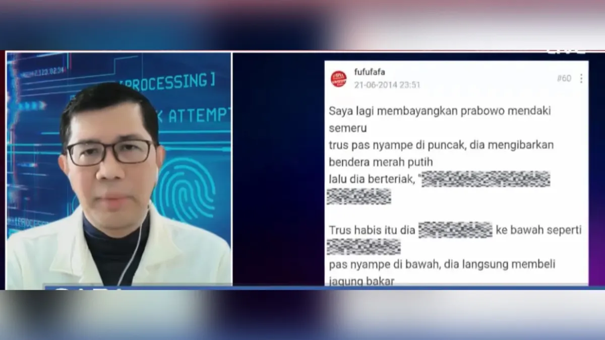 Teka-teki pemilik akun Kaskus Fufufafa terus menjadi sorotan tajam bagi masyarakat Indonesia saat ini.