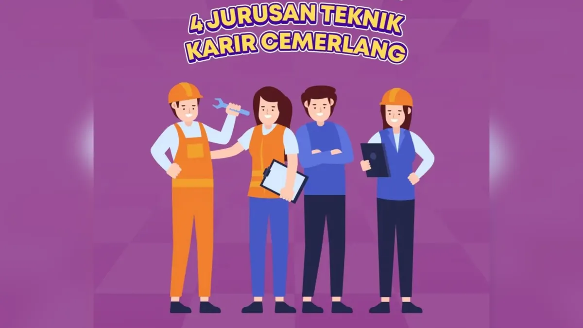 Jurusan teknik sipil mempelajari tata cara untuk merancang dan membangun suatu bangunan dengan memperhitungkan efisiensinya.