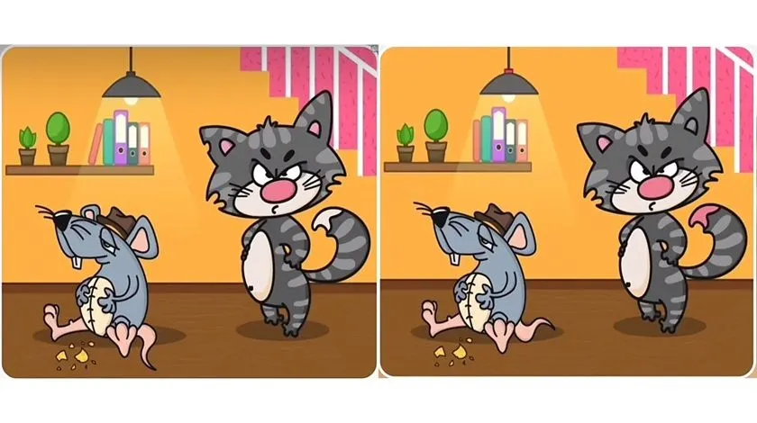 Tes penglihatan kali ini hadir dengan sebuah teka-teki gambar yang sangat lucu