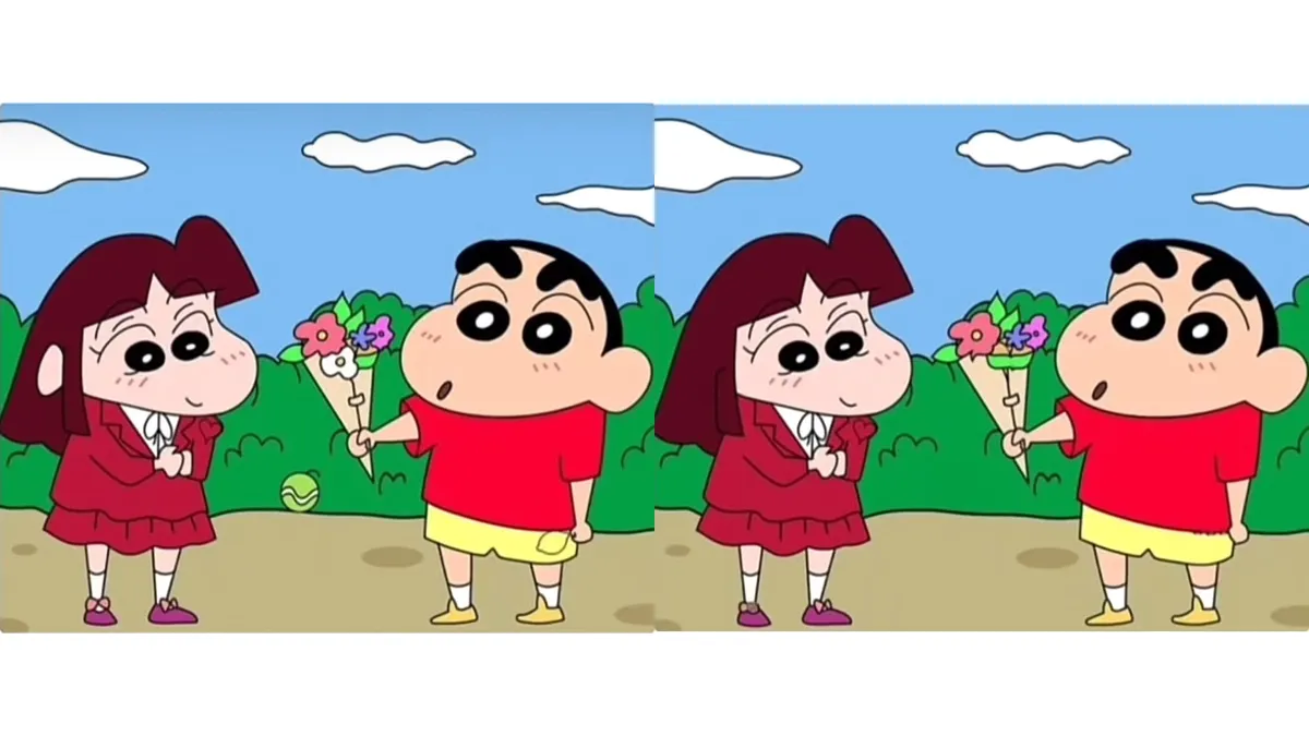 Tes Ilusi Optik: Yakin Kamu Si Mata Elang? Temukan 5 Perbedaan di Gambar Sinchan dalam Waktu 10 Detik!