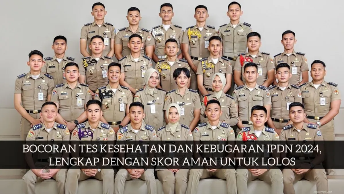 Bocoran Tes Kesehatan dan Kebugaran Sekdin IPDN 2024 Lengkap