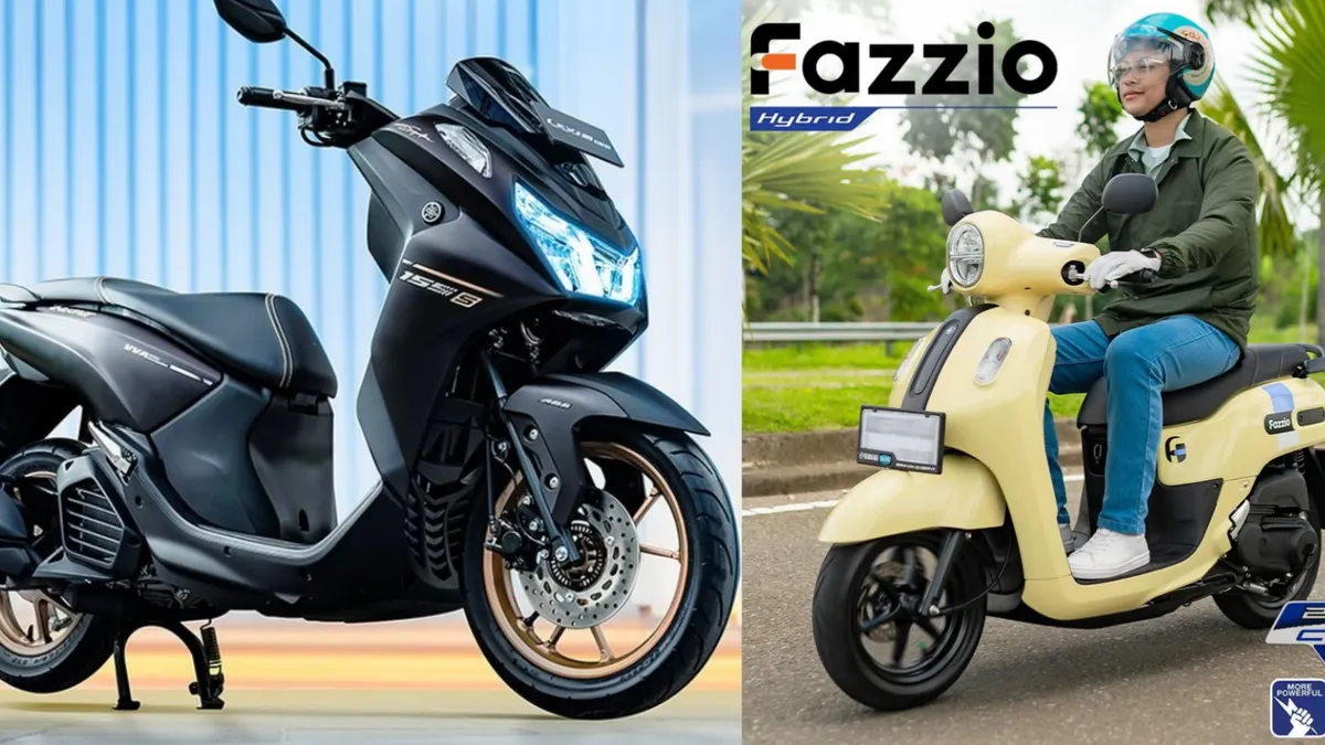 Kedua motor matic keluaran terbaru yang bisa kamu sesuaikan dengan keinginan kamu tersebut adalah Yamaha Lexi 155 LX atau Yamaha Fazzio.