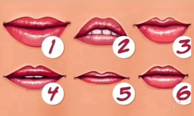 Illustrasi Bentuk Bibir