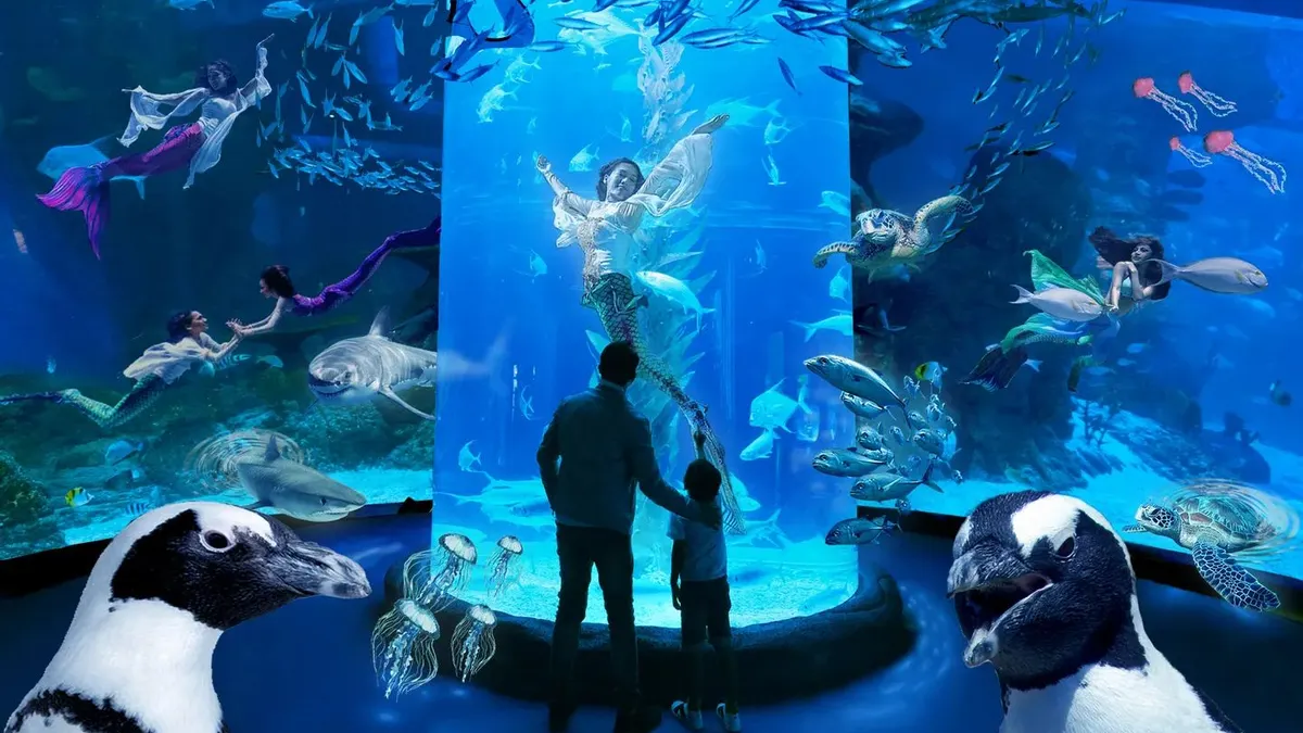Jakarta Aquarium Safari.