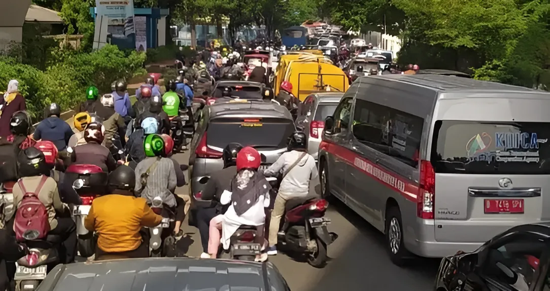 Kondisi Macet di Jakarta