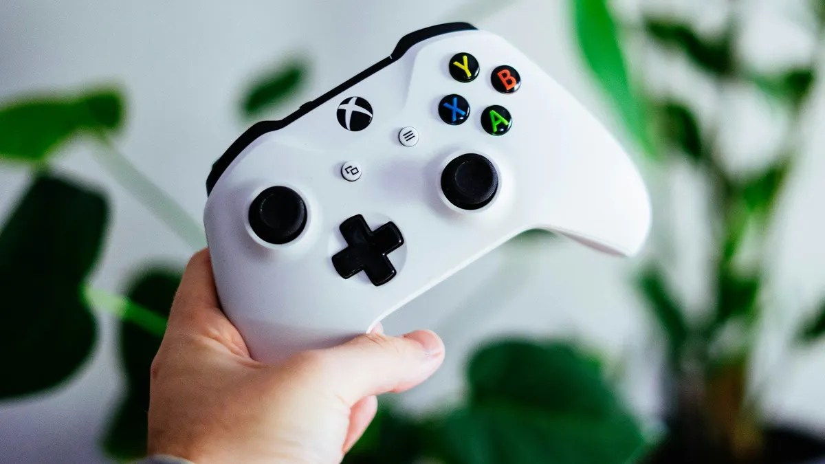 Ilustrasi gamepad Bluetooth termurah dan terbaik.