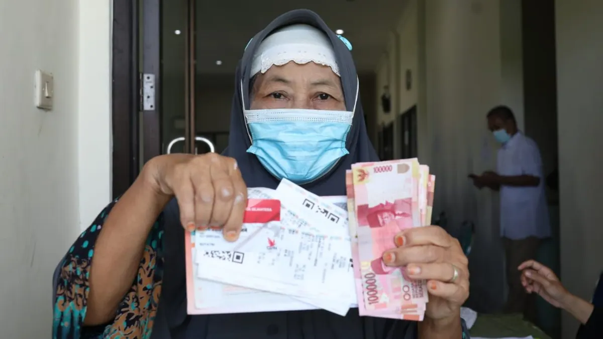 Pencairan Bansos PKH dan BPNT