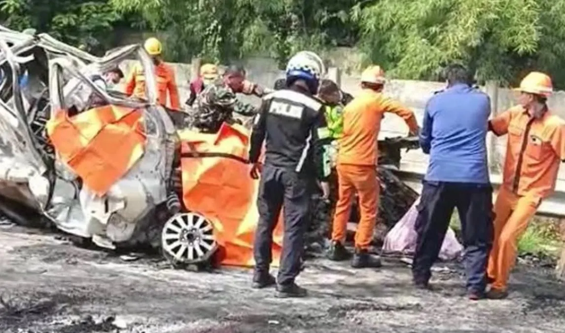 Kecelakaan maut di tol cikampek KM 58