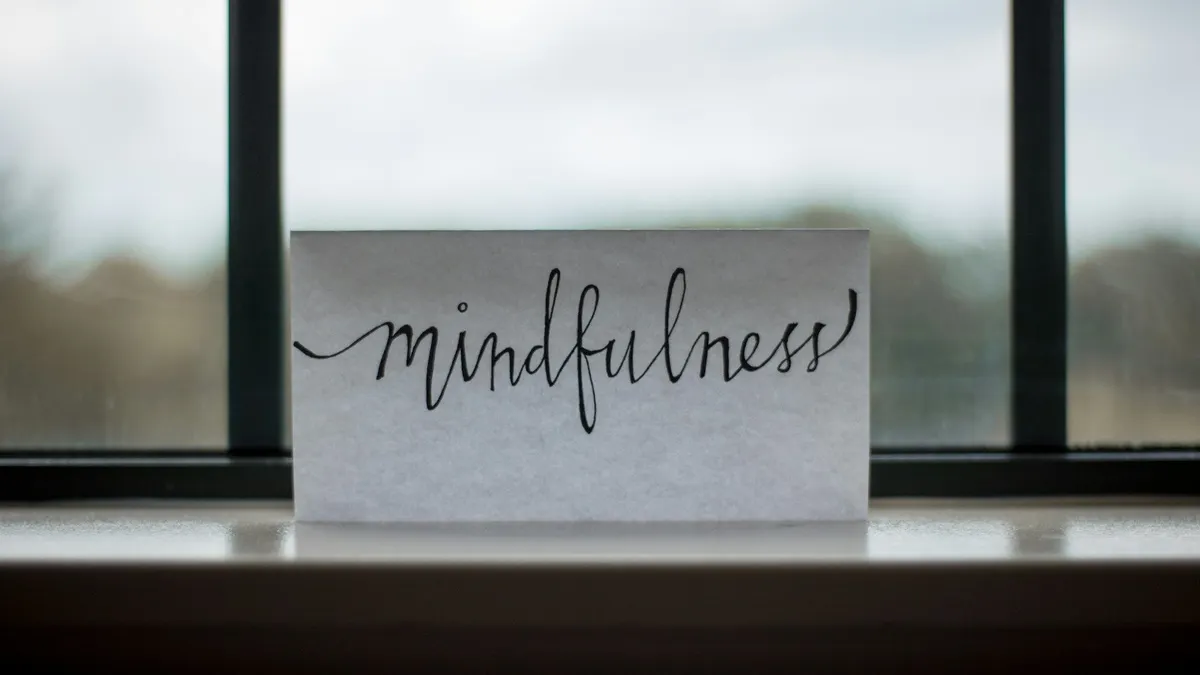 Ilustrasi mindfulness.