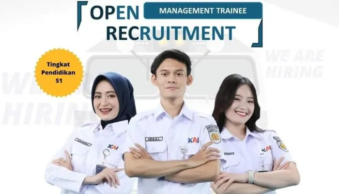 Ilustrasi info daftar dan syarat rekrutmen PT KAI BUMN Bulan April 2024