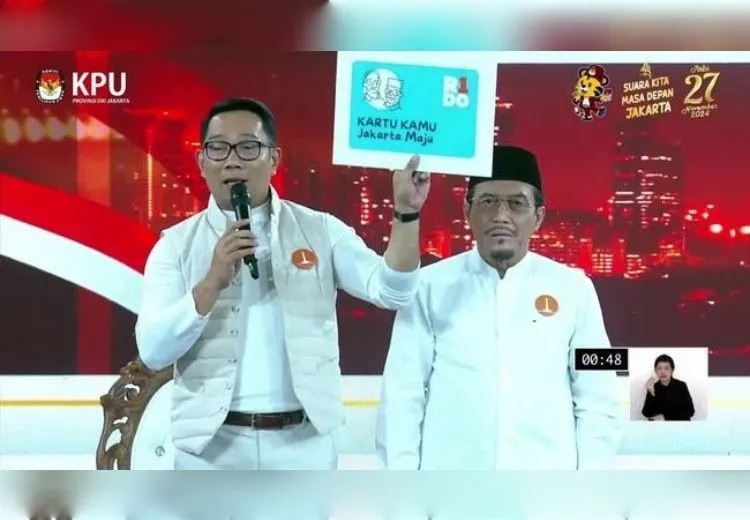 Cagub nomor urut satu, Ridwan Kamil memberikan solusi jika GenZ terkena PHK , RK akan memberikan dana ketahanan sosial.